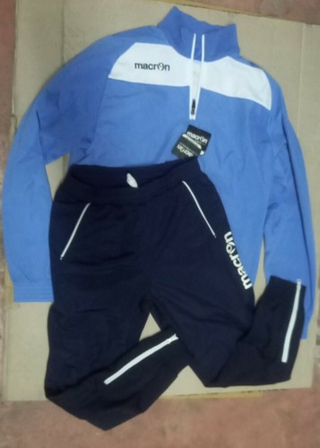 Tuta macron azzurro blu s - blu,
