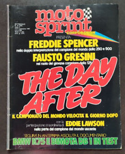 MOTOSPRINT 37/1985 BMW K75  BMW R80 BIMOTA DB 1 MONDIALE ENDURANCE