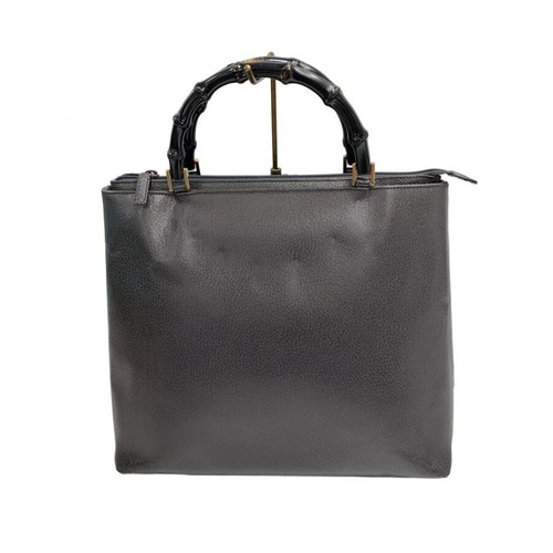 Gucci bamboo tote leather - gucci,