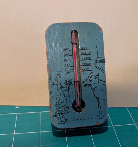 Termometro vintage piccolo - vintage,