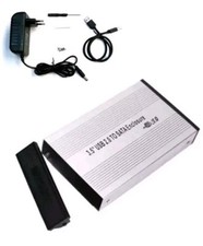 CASE BOX ESTERNO PER HARD DISK SATA 3,5" USB 2.0 HARDISK HDD ALLUMINIO CUSTODIA