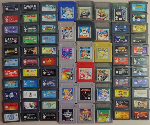 Original gameboy cartridges - gameboy,