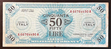 Italia banconota lire - 50,
