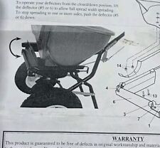 Kit deflettore sale Earthway 60184 adatto per spandiconcime 2130