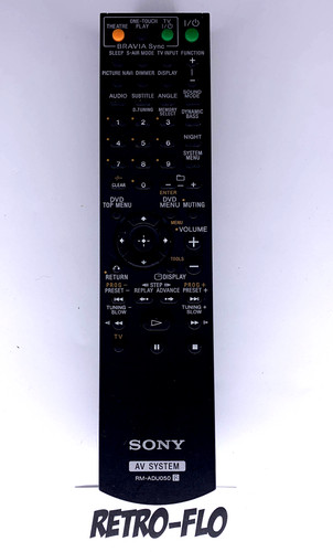 Telecomando system sony - av,