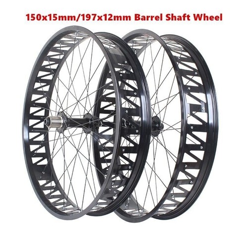 Set ruote 26x4 - snow, bike