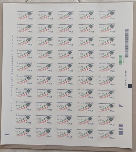 Italia 2013 foglio - da, 50