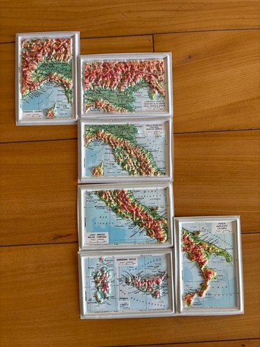 Lotto mappe geografiche - mappe,