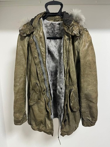 Giorgio brato cappotto - cappotto, pelle
