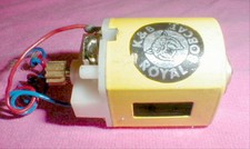 Motore Slot Car Giallo Royal