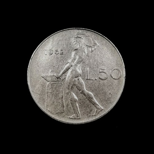 Lire 1962 - 50, (bb+/spl)