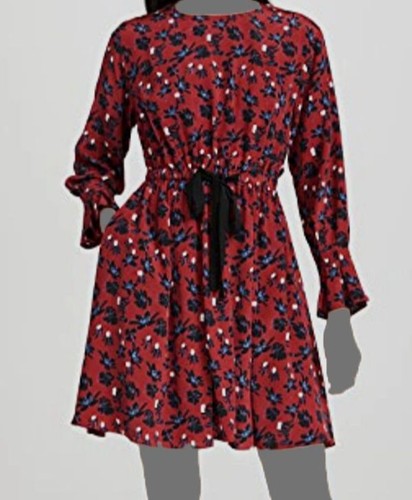 Abito donna jason rosso - wu,