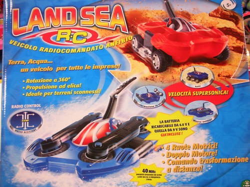 Land sea radiocomando - sea, rc