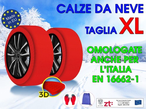 Calze neve omologate auto - neve,
