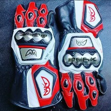 BERIK Gants de Moto en Cuir