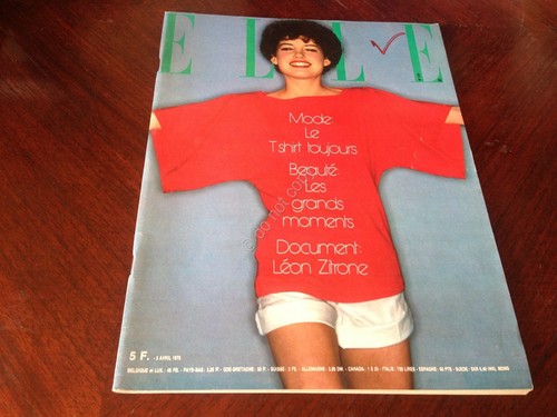 Rivista magazine elle - rivista, france