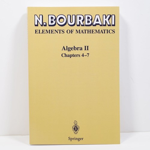 Bourbaki elements - elements, of