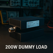 200W Dummy Load Professionale | Carico RF per Riparazione e Taratura Radio