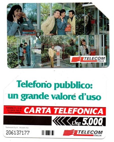 Scheda telefonica - scheda,