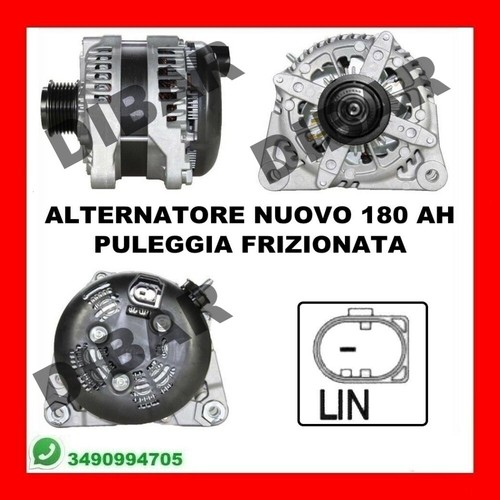 Alternatore nuovo 180ah - alternatore,