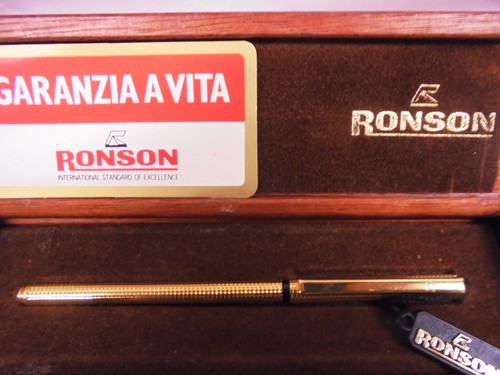 Penna sfera ronson - ronson, oro