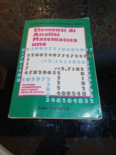 Elementi analisi matematica - elementi, di