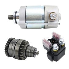 Starter & Bendix & Relay for