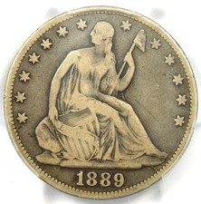Mezzo dollaro Liberty 1889