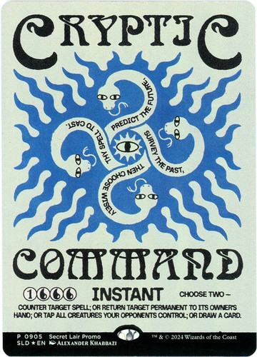 Cyrptic command - command, foil)