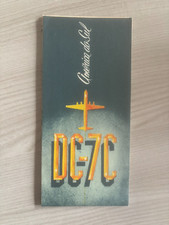 DEPLIANT,AVIATION AIR CONSTELLATION DC-7C AMERICA DO SUD,PANAIR DO BRASIL Africa