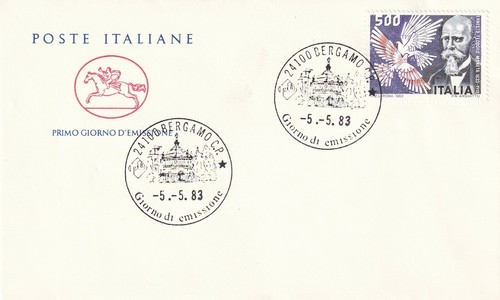 Ernesto teodoro moneta - moneta, fdc
