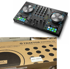 Native Instruments 4 Deck DJ Controller TRAKTOR CONTROL S3 NUOVO