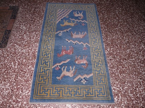 Tappeto antico cinese - cinese, 145x76