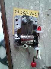 1 carillon a manovella musica o sole mio presepe pastori minuterie crib shereped