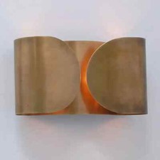 Set Applique Foglio Ottone