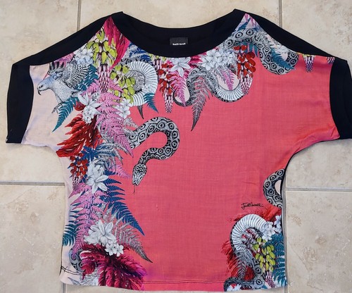 Cavalli top blusa shirt - cavalli,