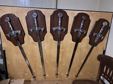 Spade Templari cerimonia inox Knights Templar's Sword safe stainless steel 120cm