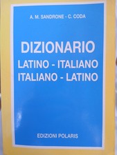 Dizionario latino. Italiano-latino, latino-italiano