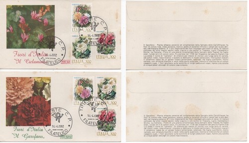 Fdc repubblica 1982 due - 1982,