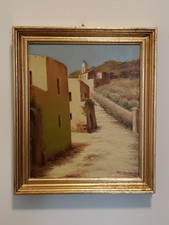 Paesaggio dipinto olio su