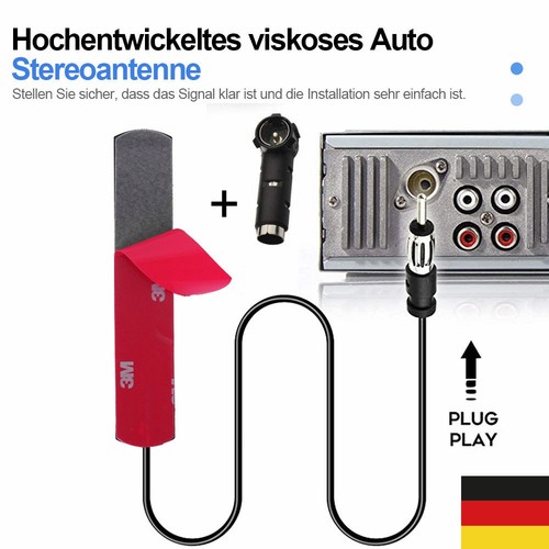 Antenna adesiva 12 v - fm,