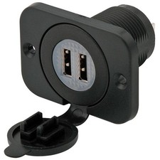 DOPPIA PRESA USB PANNELLO 5V