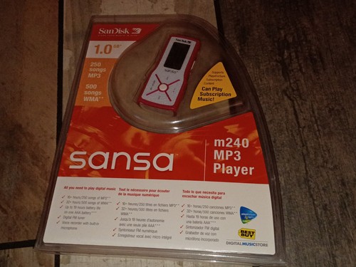 Sandisk sansa m240 lettore - sandisk, mp3