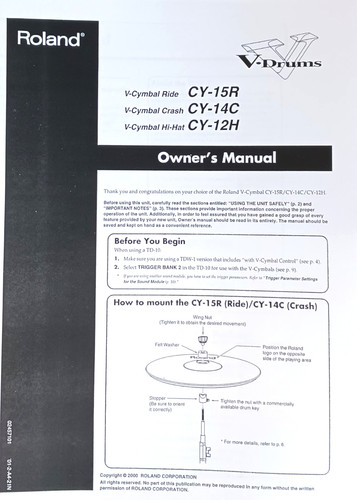 Roland 15r 14c cy 12h - cy-15r, cy-14c