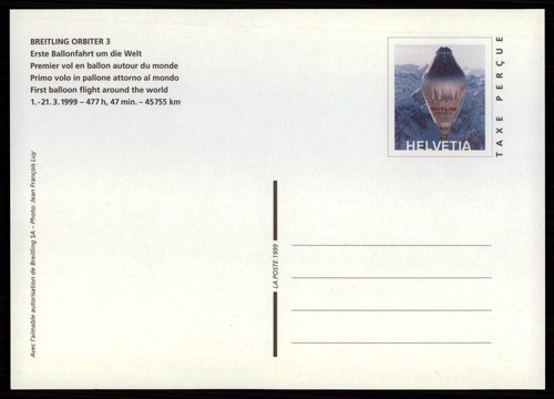 Svizzera intero postale - svizzera, ga