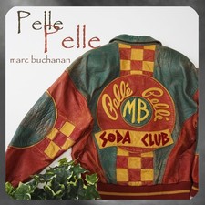 Giacca pelle pelle pelle anni 90 Marc Buchanan vintage unisex