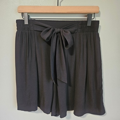 Zara pantaloncini neri vita