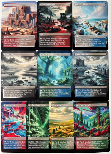 Fetch lands set completo - fetch,