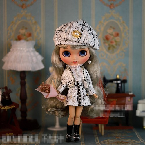 Bambola blythe nuda bianco - 12",