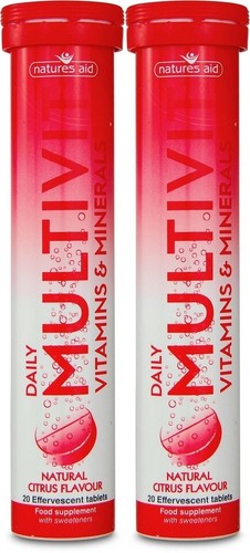 Nature aid daily multivit - aid, 20